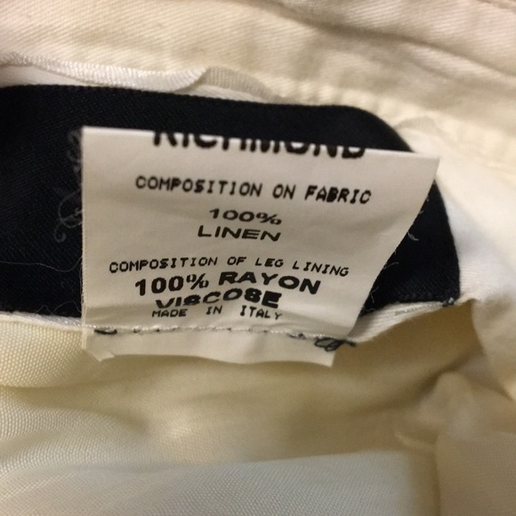 Men’s lightweight Dunhill linen pants - Picture 3 of 4